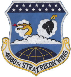 4080th Strategic Reconnaisance Wing (L) (SAC) Blazon