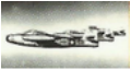 A F-84 in flight